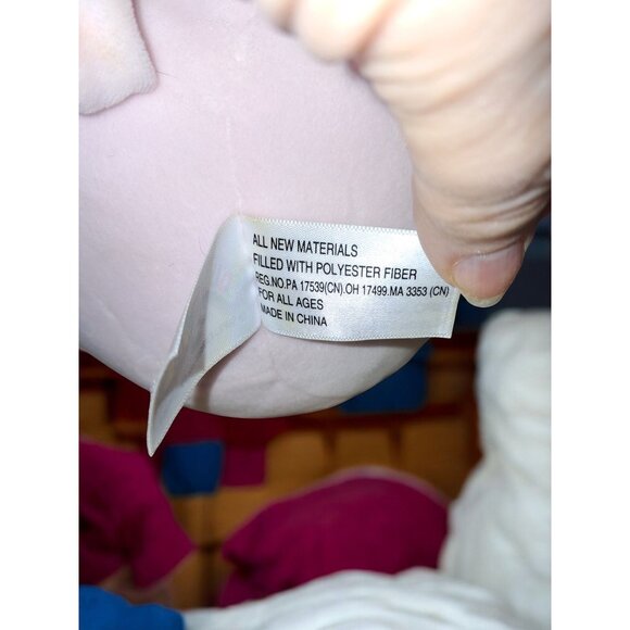 2018 Bop the Bunny 16” Squishmallow – HTF Easter Plush – Slight Staining – Colle - Picture 8 of 9